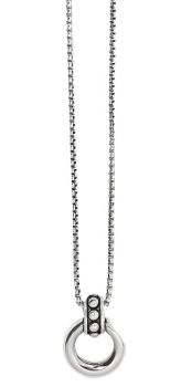 Pretty Tough Stud Ring Necklace
