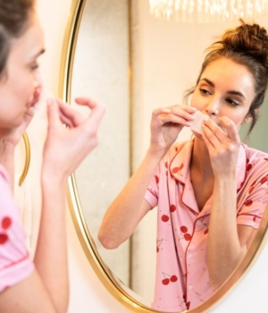 Lemon Lavender Pucker Up Hydrogel Lip Mask, 2 asst