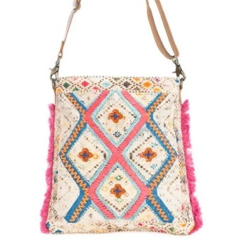 Quad Desert Blooms Messenger Bag