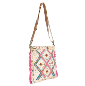 Quad Desert Blooms Messenger Bag
