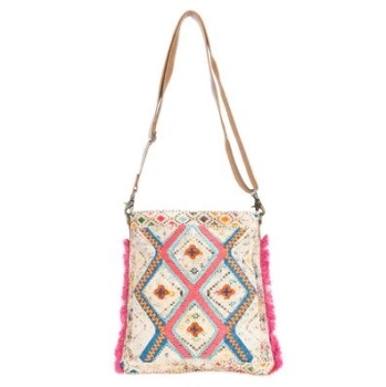 Quad Desert Blooms Messenger Bag