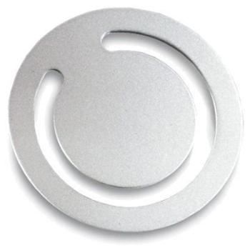 Silver Round Bookmarks