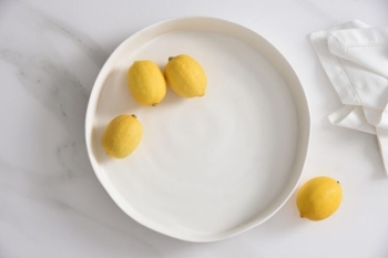 Le Blanc Collection- Round Platter