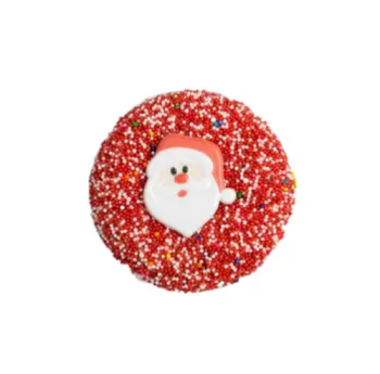Santa Donut Bath Bomb