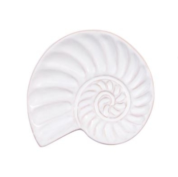 Shell Tidbit Plates, 4 asst