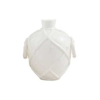 Small Ceramic Bamboo Handle Vase