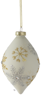 Snowflake Pattern Shape Ornaments