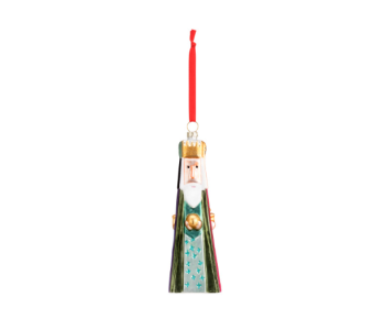 Blown Glass Three Kings Dimensional Ornament