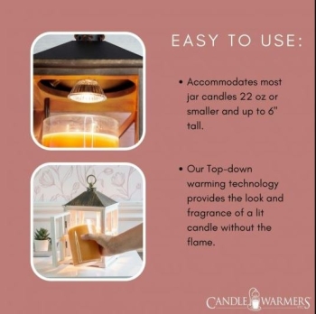 Weathered White Wooden Lantern