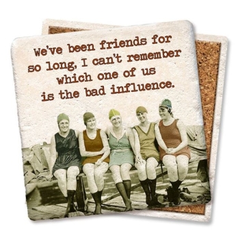 We've Been Friends For So Long Ceramic Coaster