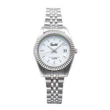 Women's Metal Link Watch, Silver Tone