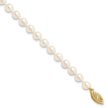 14K 6MM Freshwater Pearl Necklace
