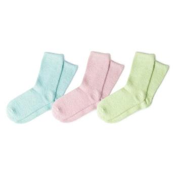 You Had Me at Aloe Super Soft Spa Socks, 3 asst