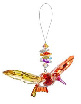 Rainbow Hummingbird Pendant