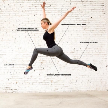 Black Active Lifestyle Leggings