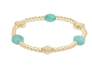 Signature Cross Admire Gold - Amazonite