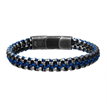 Allegiance Stainless Steel Bracelets - Blue