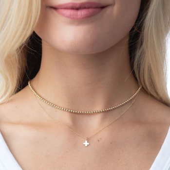 Classic Gold Choker - 3mm