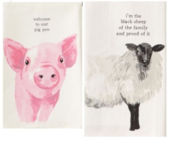 Farm Animal Towels