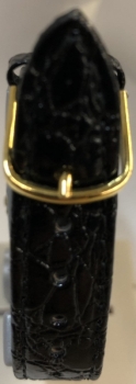 Golden and Black Leather Quartz