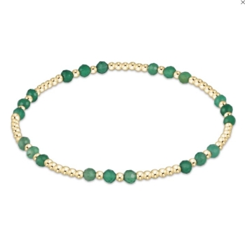 Gold Joy 2mm - Green Onyx