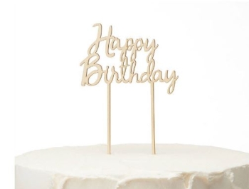 Wood Cake Decoration