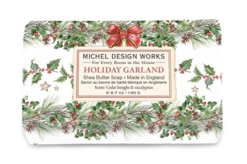 Holiday Garland Large Bath Soap