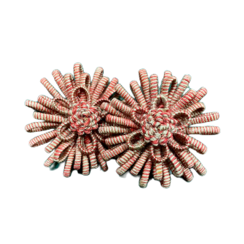 Jute Flower Clip Ornament