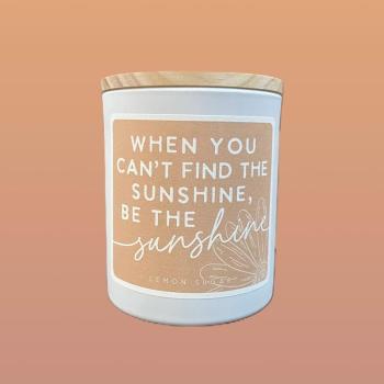 Be the Sunshine Candle