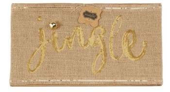 Holiday Sequin Pillow Wrap, Jingle