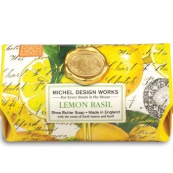 Lemon Basil Shea Butter Bar Soap