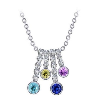 Birthstone Love Pendants