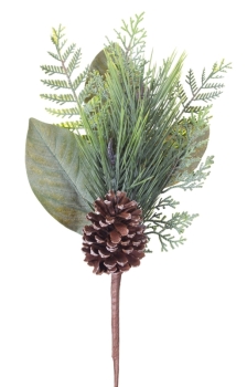 Magnolia Pine Cone Pick