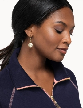 Mermaid Coin Earrings