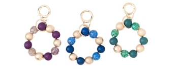 Metallic Key Ring, 3 Asst.