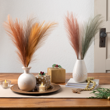 Faux Pampas Grass Picks