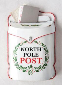 Embossed Tin North Pole Post