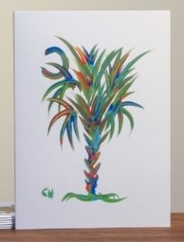 Palmetto Notecard, Set of 8