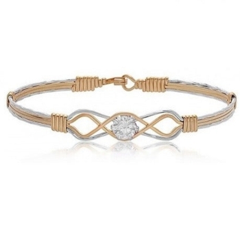 One Day at a Time Clear Bracelet