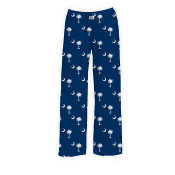 Palmetto Tree and Moon Pants