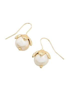 Bauble Drop Earrings Pearl