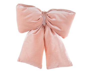 Coquet Christmas Ribbon Ornaments - Pink Velvet