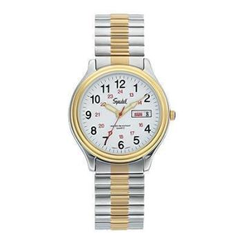 Two Tone Railroad Watch Collection With Twist-O-Flex Bands 60333916