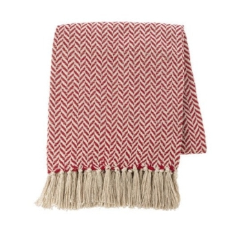 Herringbone Woven Throw