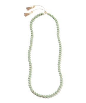 Spartina Sea Foam Green Beaded Choker