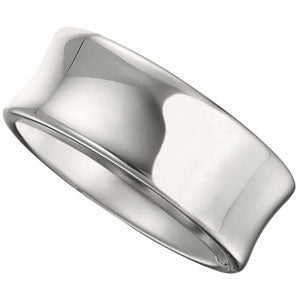 10mm Dura Tungsten Concave Band