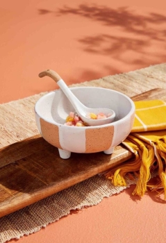 Terracotta Salsa Bowl Set