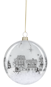 Winter Village Ornament