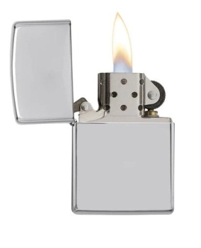 Armor High Polish Chrome Pocket Lighter