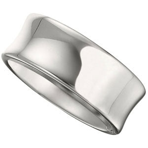 10mm Dura Tungsten Concave Band